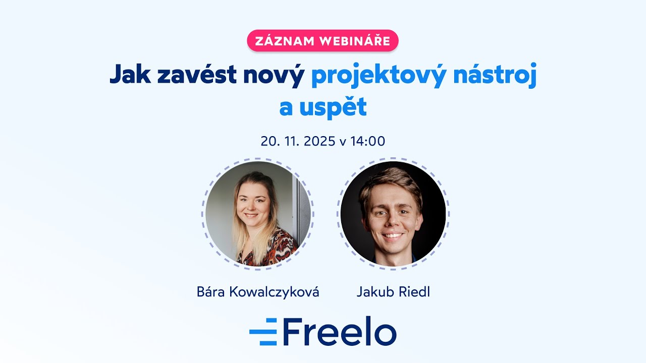 Jak zavést nový projektový nástroj a uspět (webinář z 20. 11. 2025)