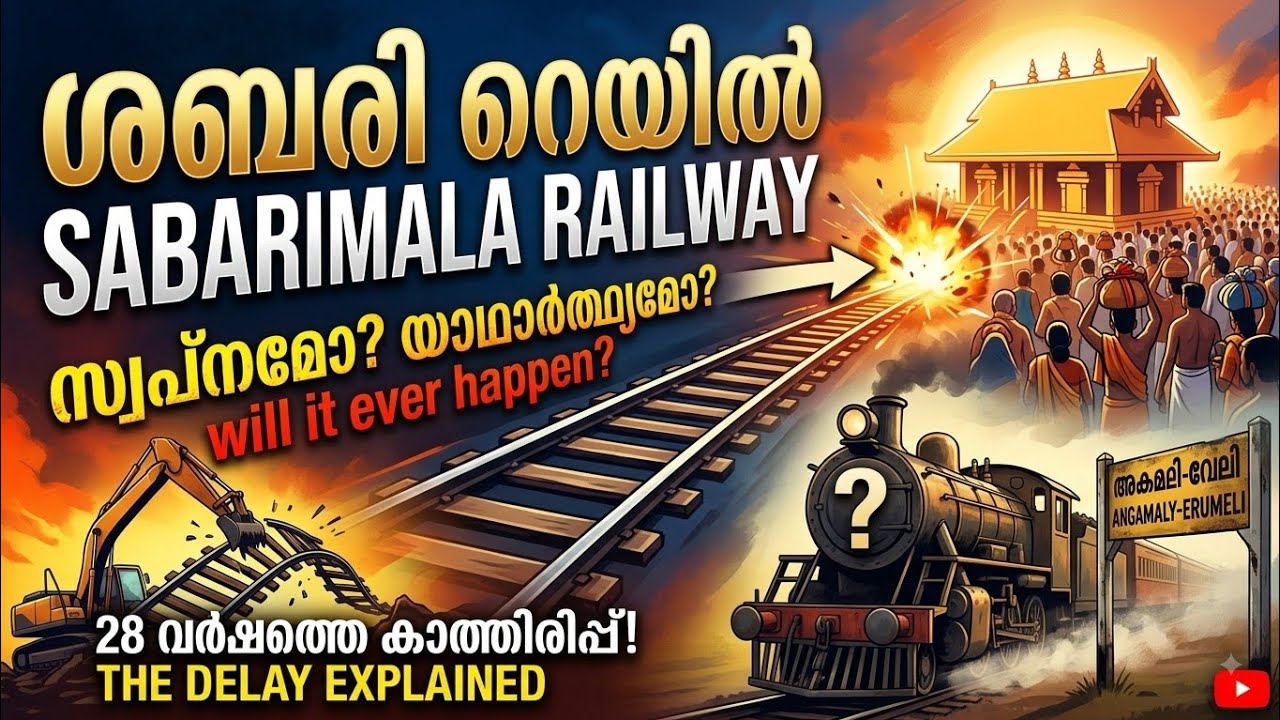 ഇടുക്കി ജില്ലക്കും ഇനി റെയിൽവ| Sabari railway