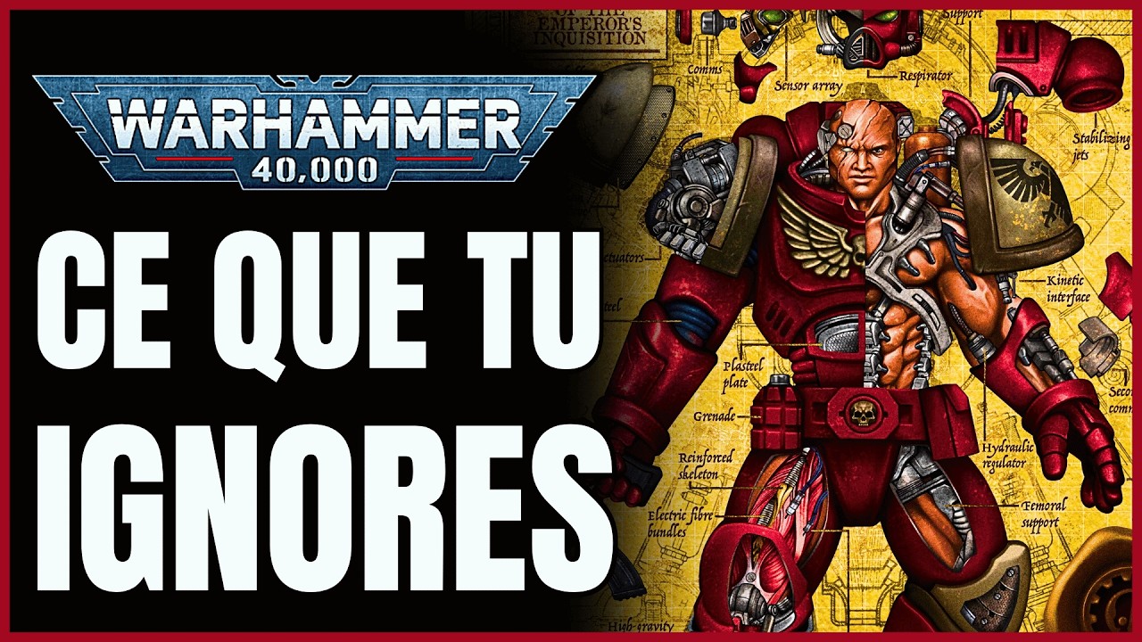Les 6 ARMURES que TU ne CONNAIS PAS ! Space Marine Lore