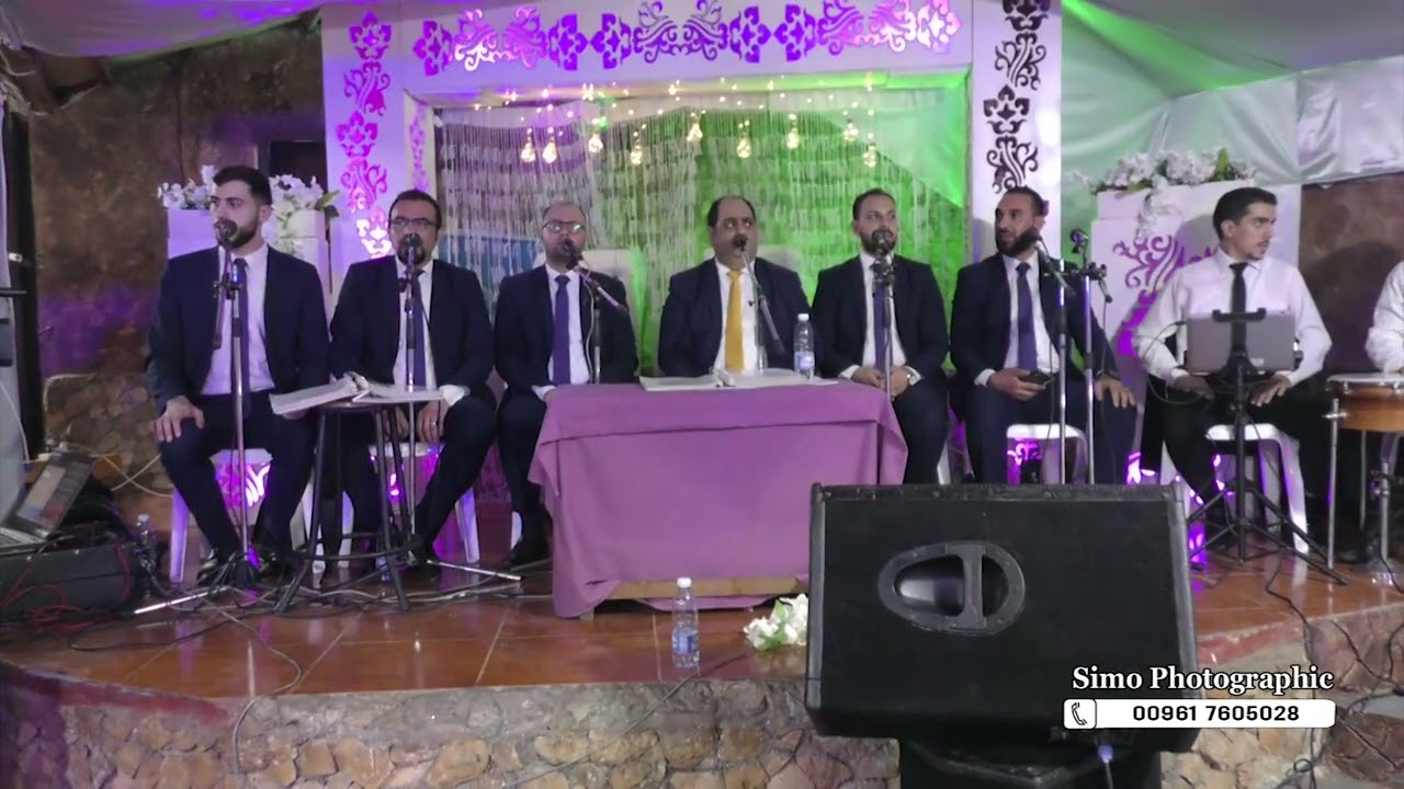 حفل زفاف السيد عامر الرزوق G1  المنشد عدنان حلاق