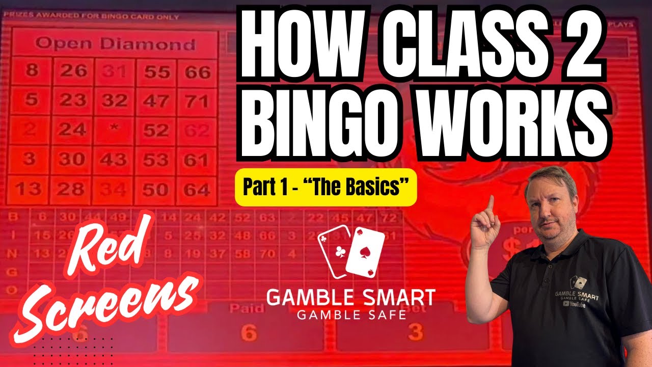 [Part 1] How Class 2 Bingo Machines Work 🤔 Popular Red Screen Machines in Tribal Casinos