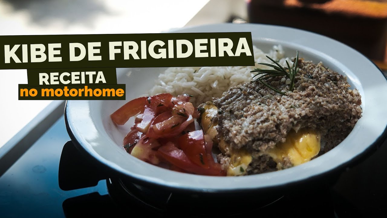 Kibe de Frigideira para um almoço especial no motorhome
