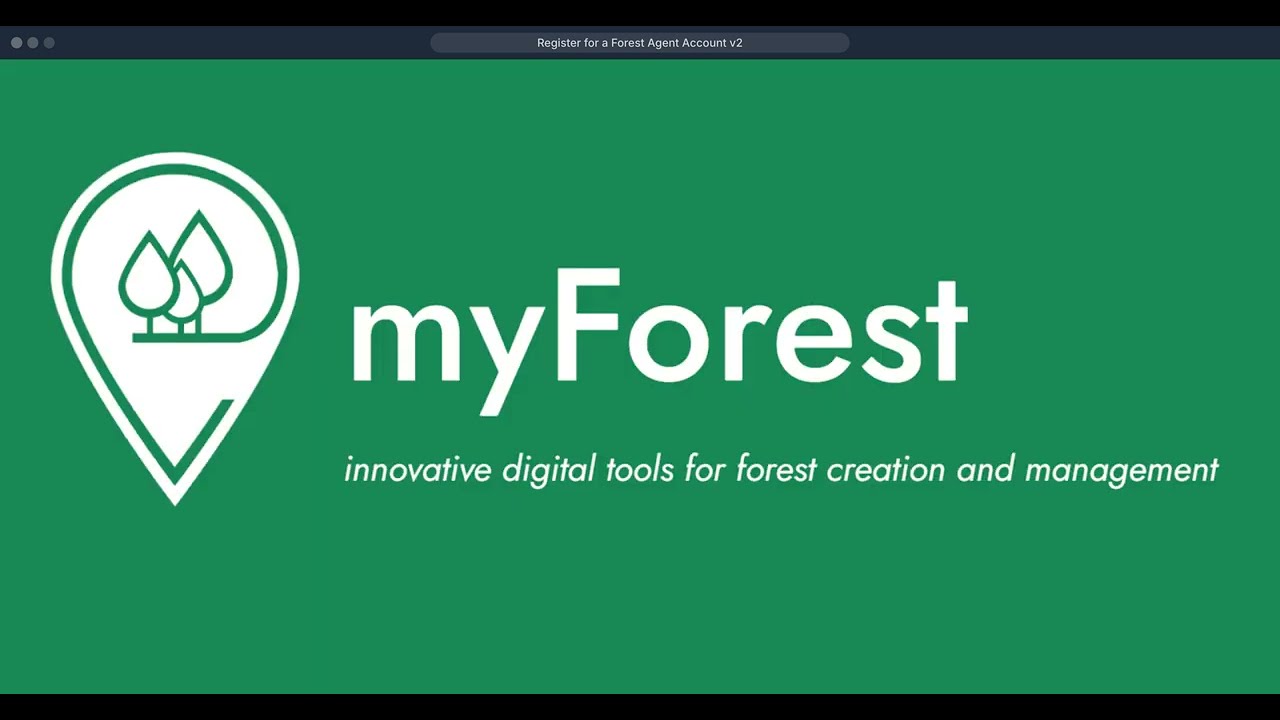 Register for a Forest Agent Account