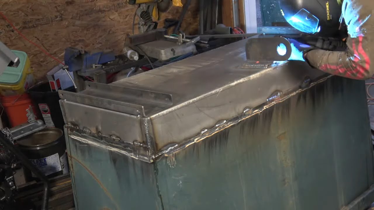 Repairing Dumpster Bottoms