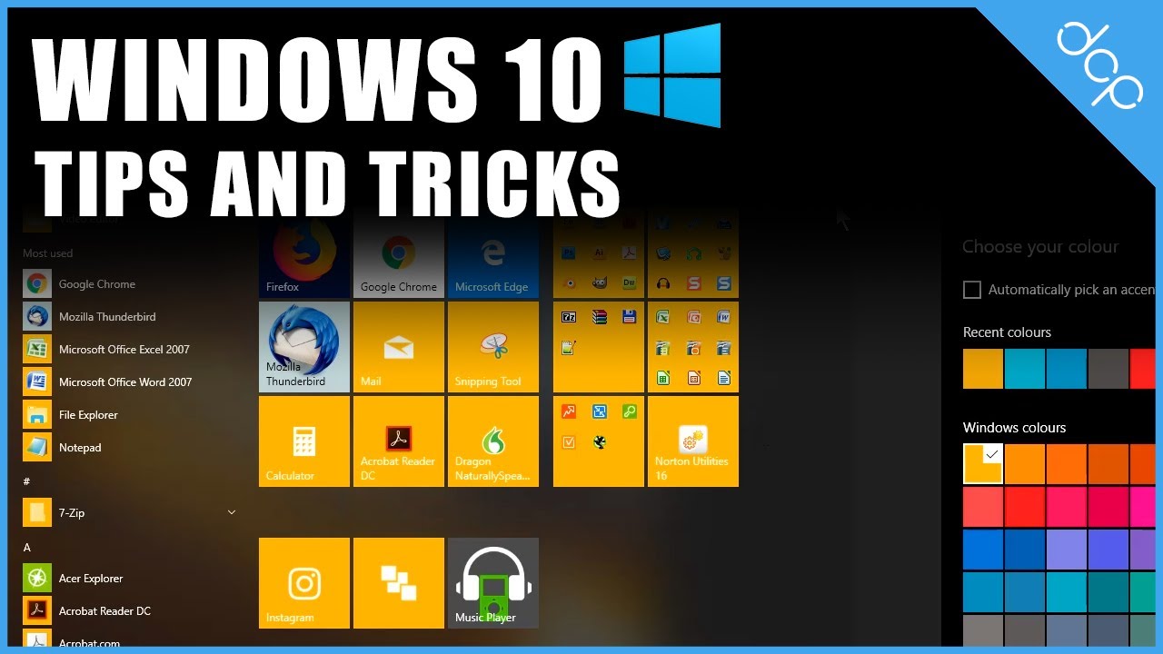 Windows 10 Tip & Tricks 2020