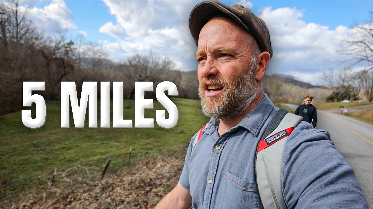 I walked 5 Miles to the Grocery Store | Day 3 Surviving off the land
