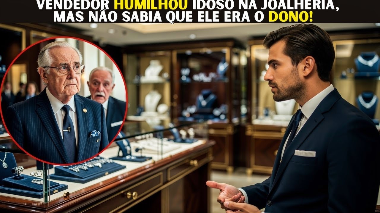 Vendedor HUMILHOU Idoso na Joalheria, Mas Não Sabia Que Ele Era o DONO!