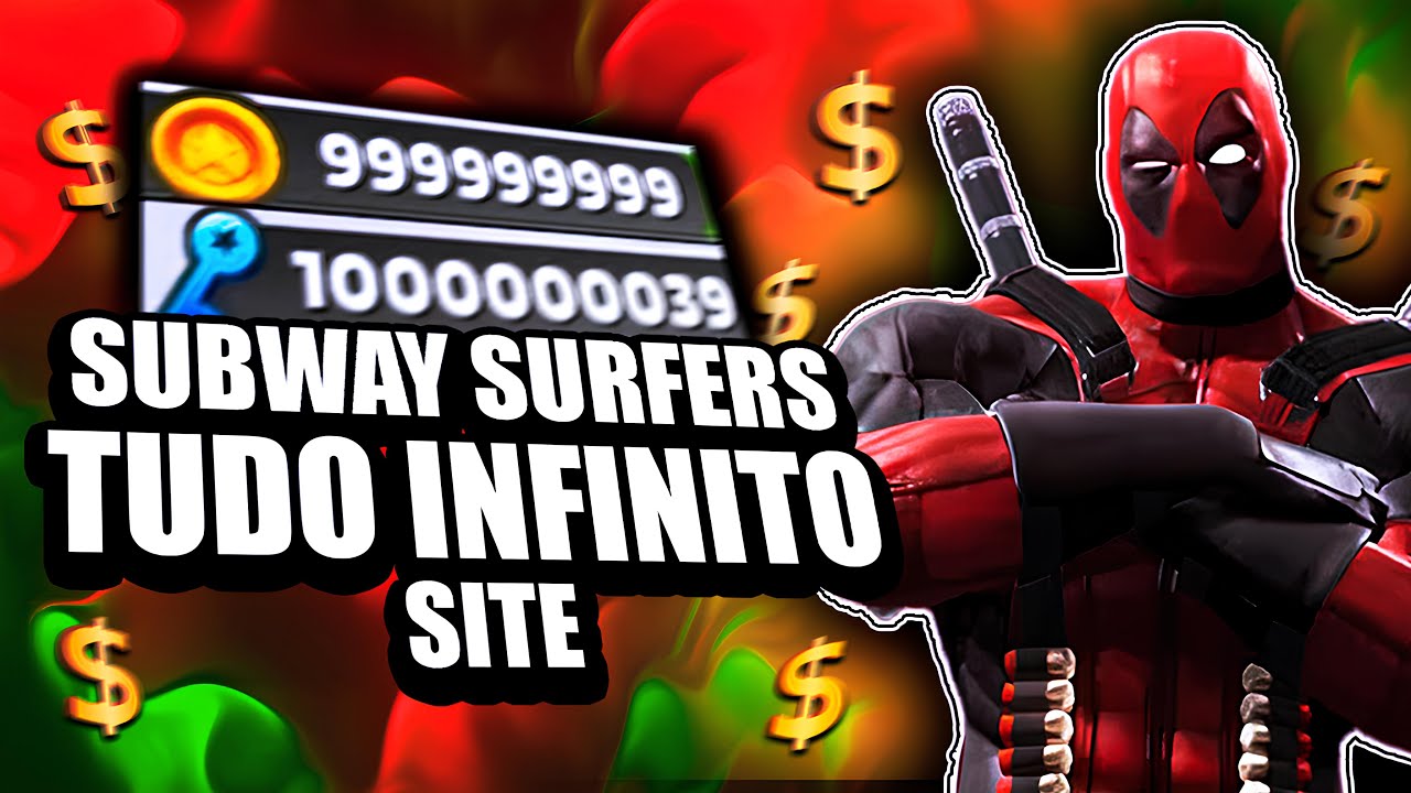 COMO TER SKINS, MOEDAS E CHAVES INFINITAS NO SUBWAY SURFERS (SITE)