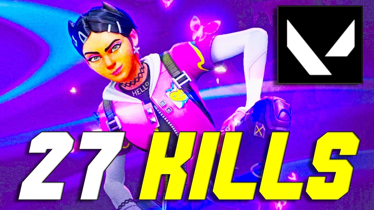 My first 27 Kill ranked game on PC Valorant #valorant #ranked #pc #valorantclips #valorantgaming