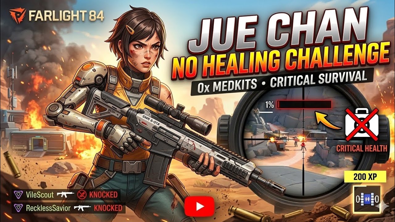@Farlight84 No healing challenge 🔥😯#farligh84fcc #mobilegaming 