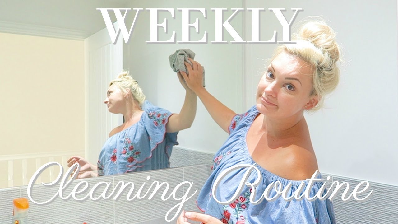 WEEKLY CLEANING ROUTINE 2018 | HOW I CLEAN MY HOUSE | SPEED CLEAN WITH ME | MRS SMITH & CO.
