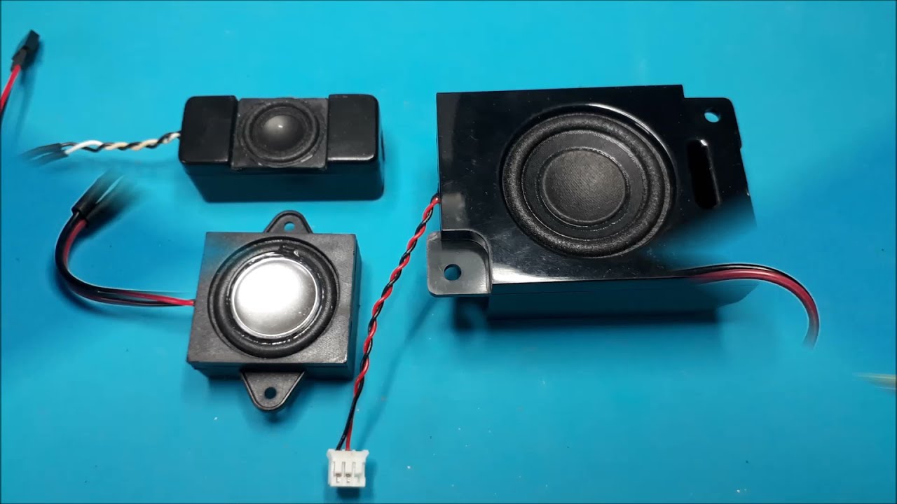 3 Lautsprecher am DasMikro Soundmodul im Vergleich
