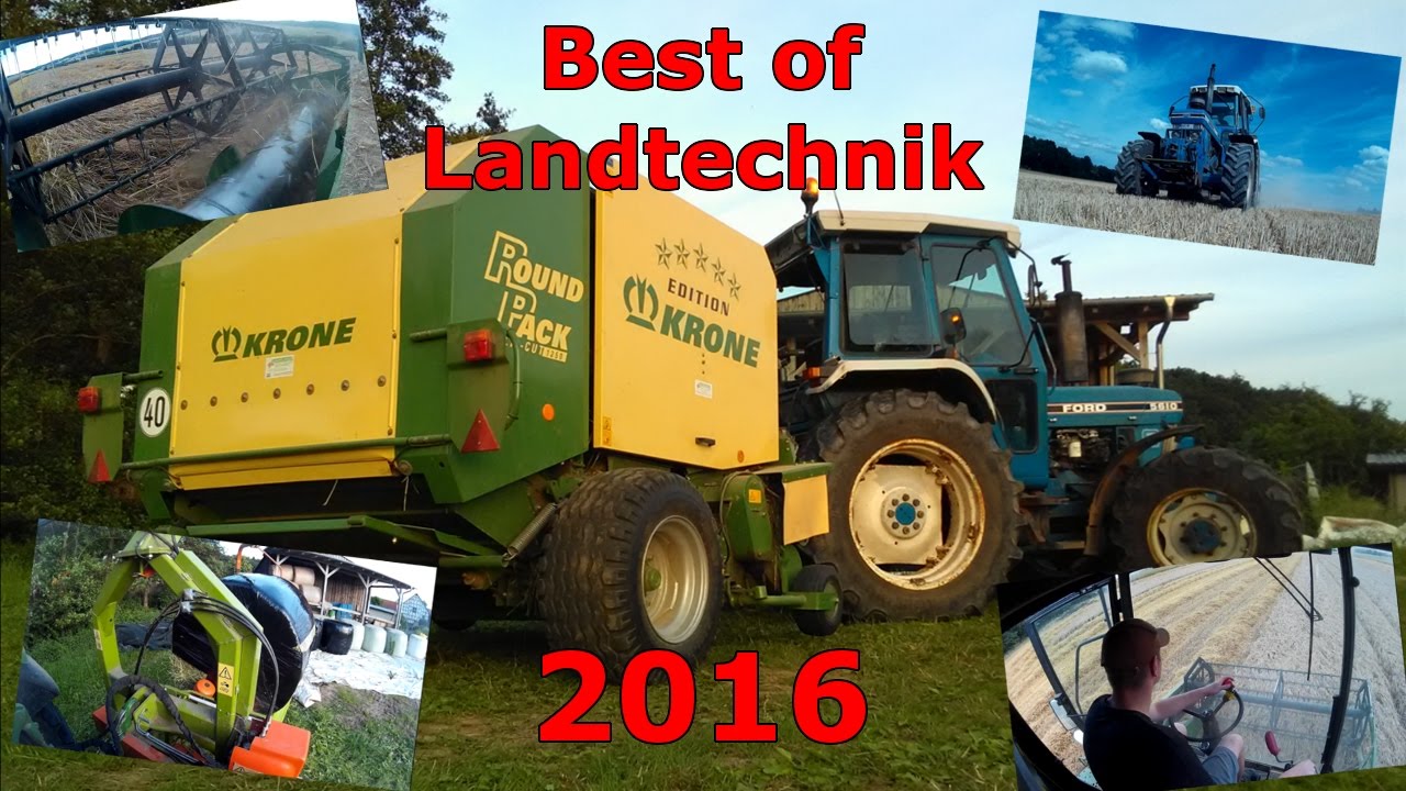 Jahresr&uuml;ckblick: Best of Landtechnik 2016