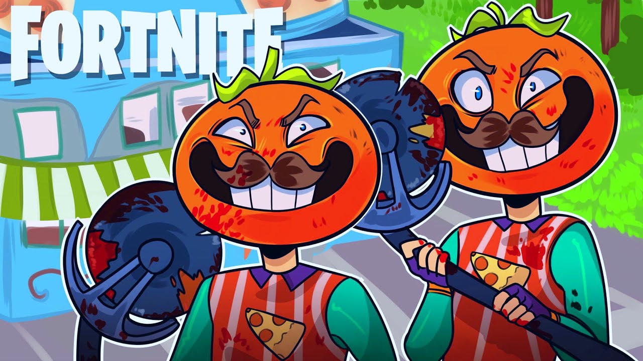 The TOMATO BOYZ Take Back TOMATO TOWN in Fortnite: Battle Royale (Fortnite Funny Moments and Fails)