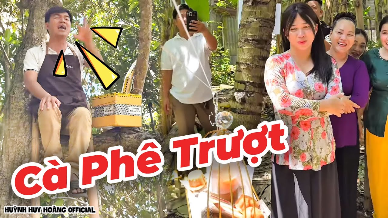 Cà Phê Trượt – Kiểu Uống Cà Phê Lạ Nhất | Huỳnh Huy Hoàng Official