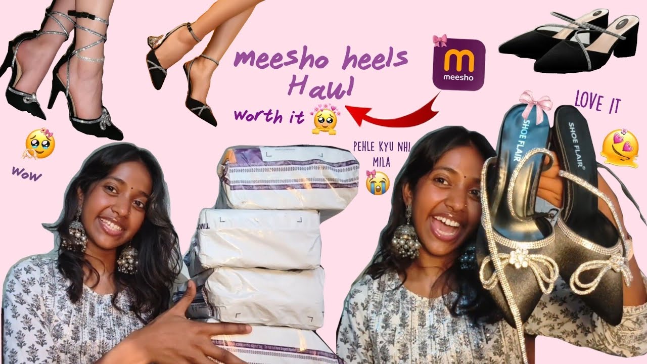 Meesho Heels Haul 😍 | Stylish  Heels | Starting Rs- 224 😱| Honest review | #meesho #meeshohaul 
