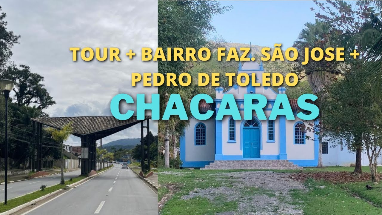 CHACARAS NO BAIRRO FAZENDA SÃO JOSE EM PEDRO DE TOLEDO - SP