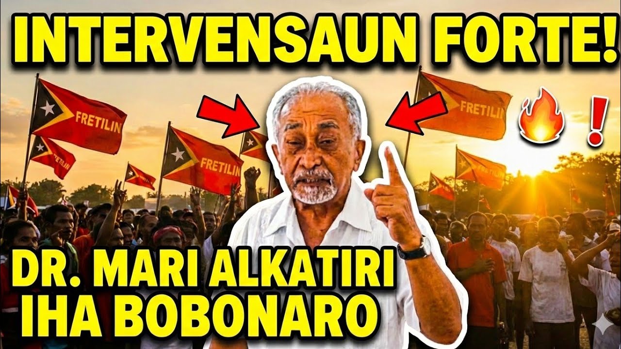 Dr. Mari Alkatiri: Intervensaun Polítika & Abertura Estrutura FRETILIN Bobonaro