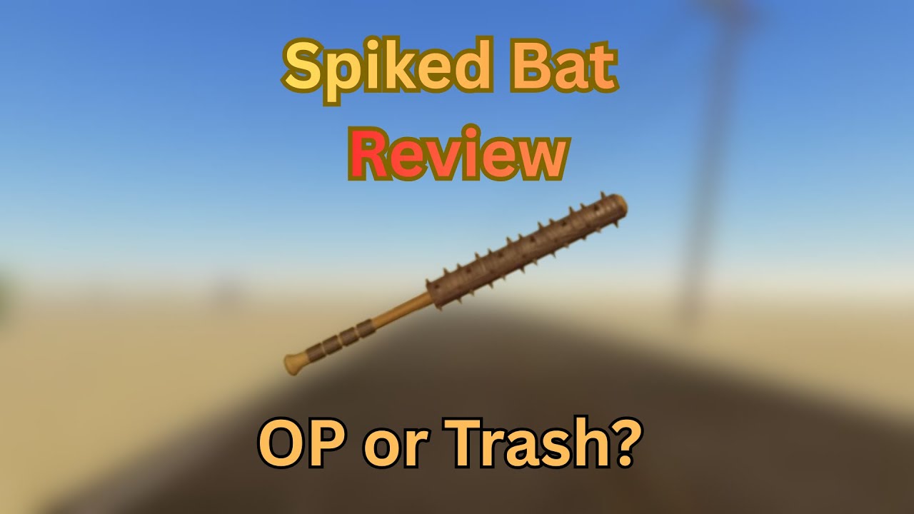 Spiked Bat Review | A Dusty Trip Roblox