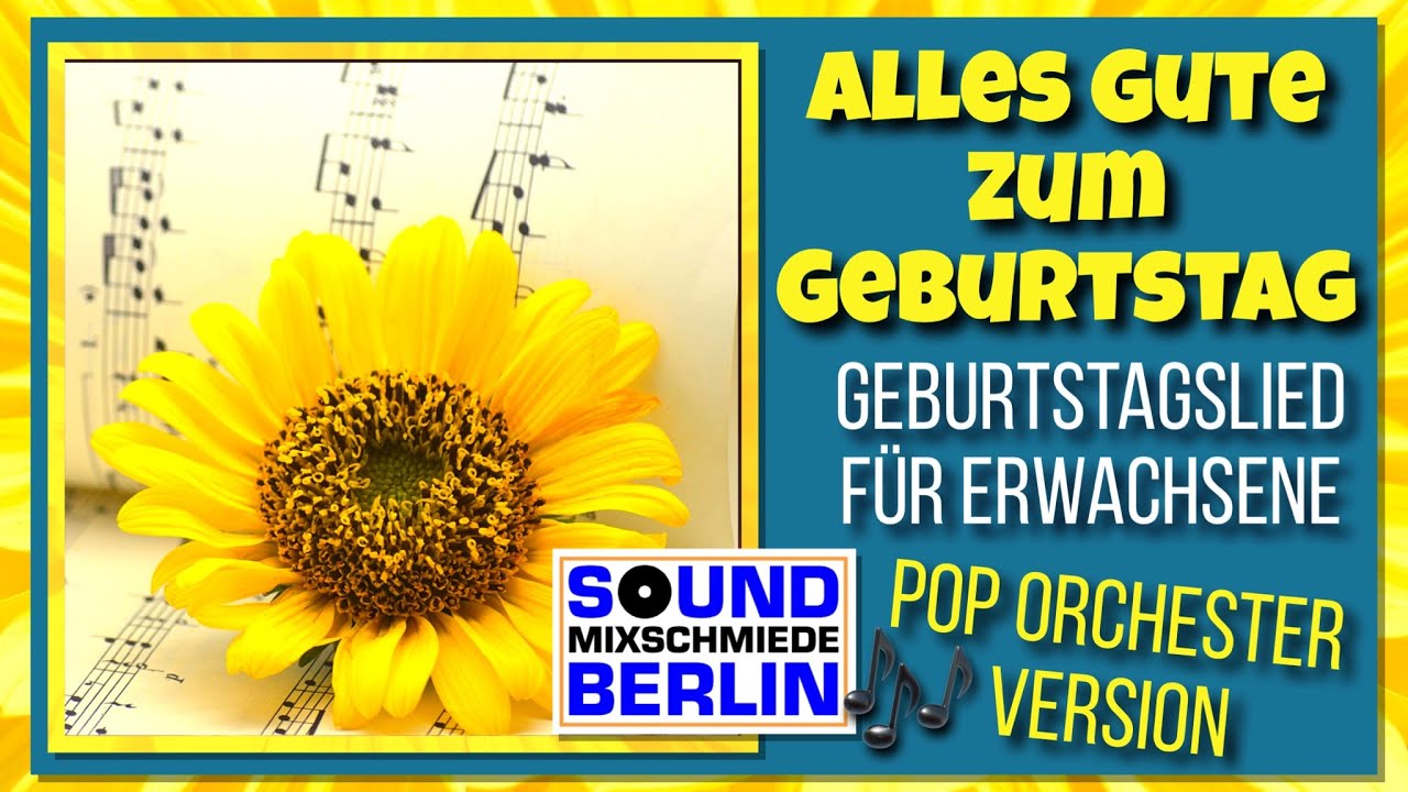 Geburtstagslied für Erwachsene ❤️Alles Gute zum Geburtstag Geburtstagslied Geburtstagsgrüße WhatsApp