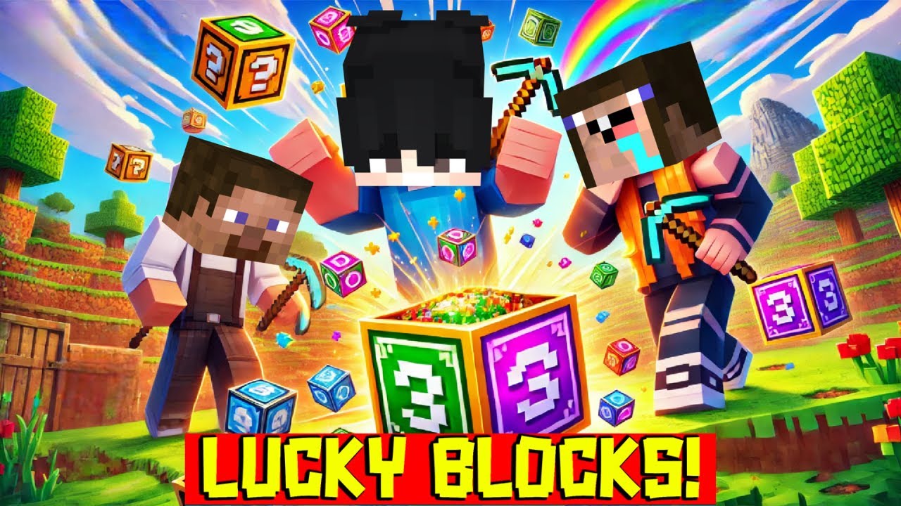 MINECRAFT LUCKY BLOCK CHALLENGE !! CHIKU VS TUSHAR