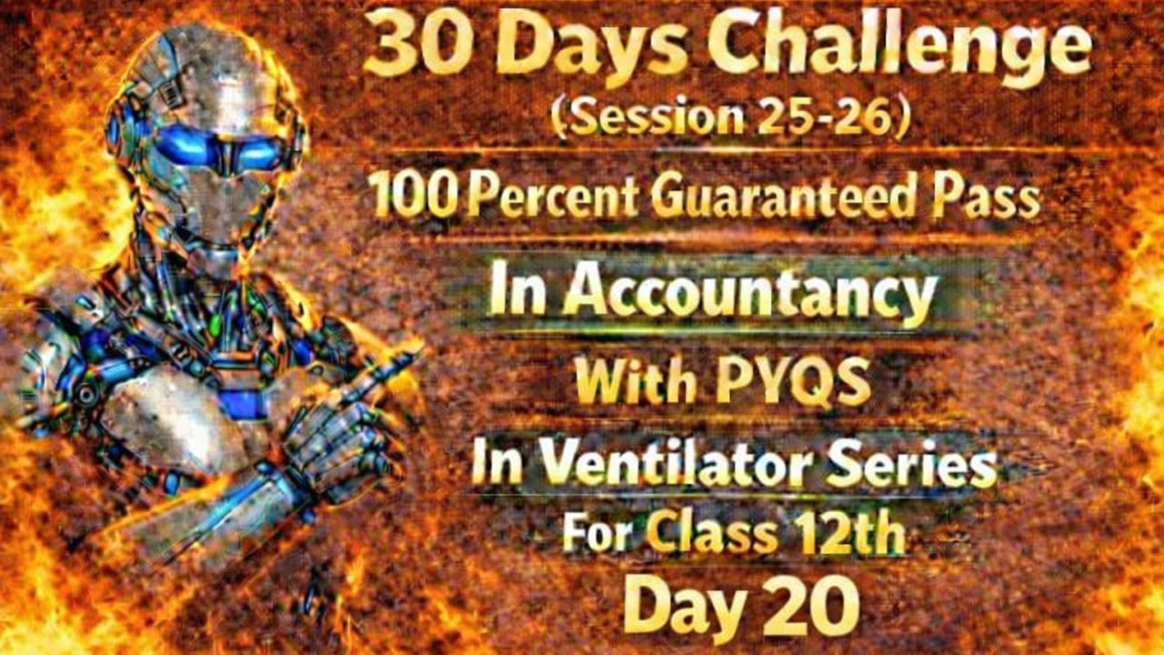 Revision Batch With PYQS In Ventilator Series for Accountancy Paper #class12 #pyqsolved #pyq2025 