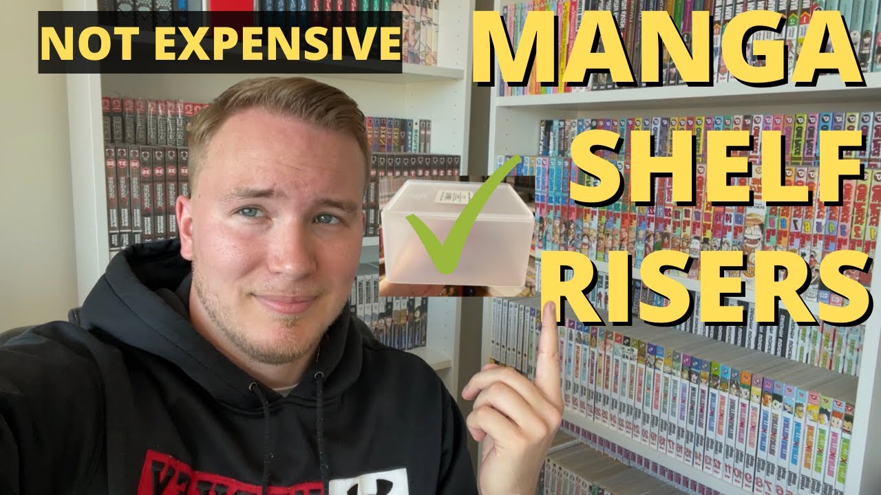 Manga Shelf Risers YOU NEED (Cheap)