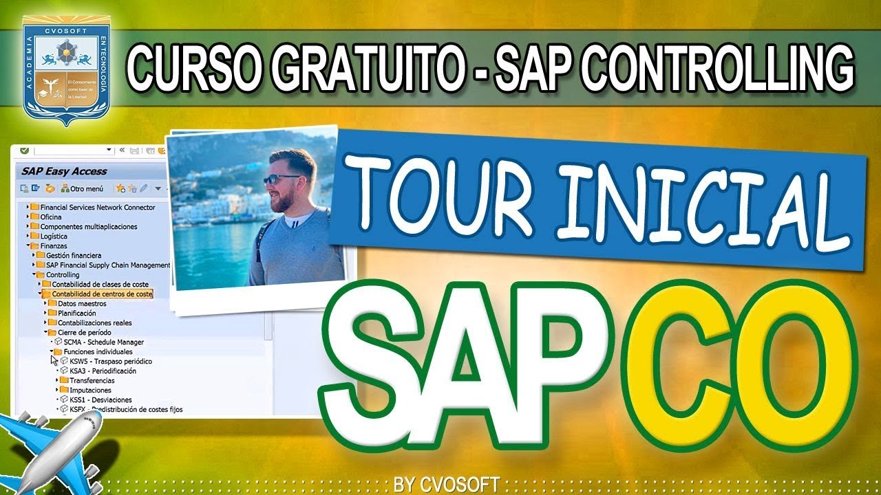 🛫VideoTour SAP CO  + 🤯Enlace a Curso Gratuito en desc. del video | CVOSOFT