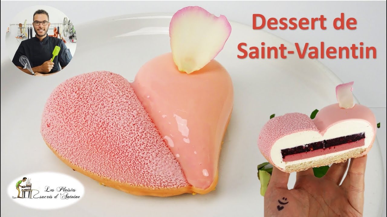recette 💕 DESSERT DE SAINT VALENTIN 💕