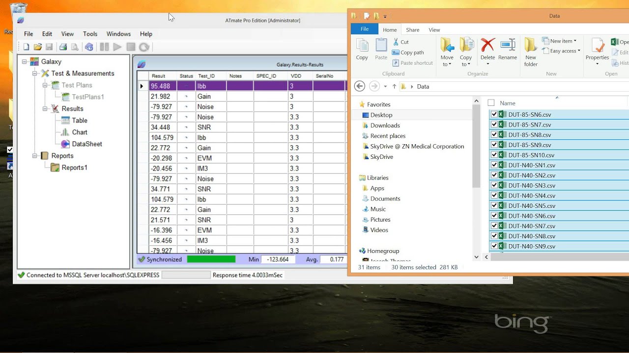Speed up design and testing by smart data management