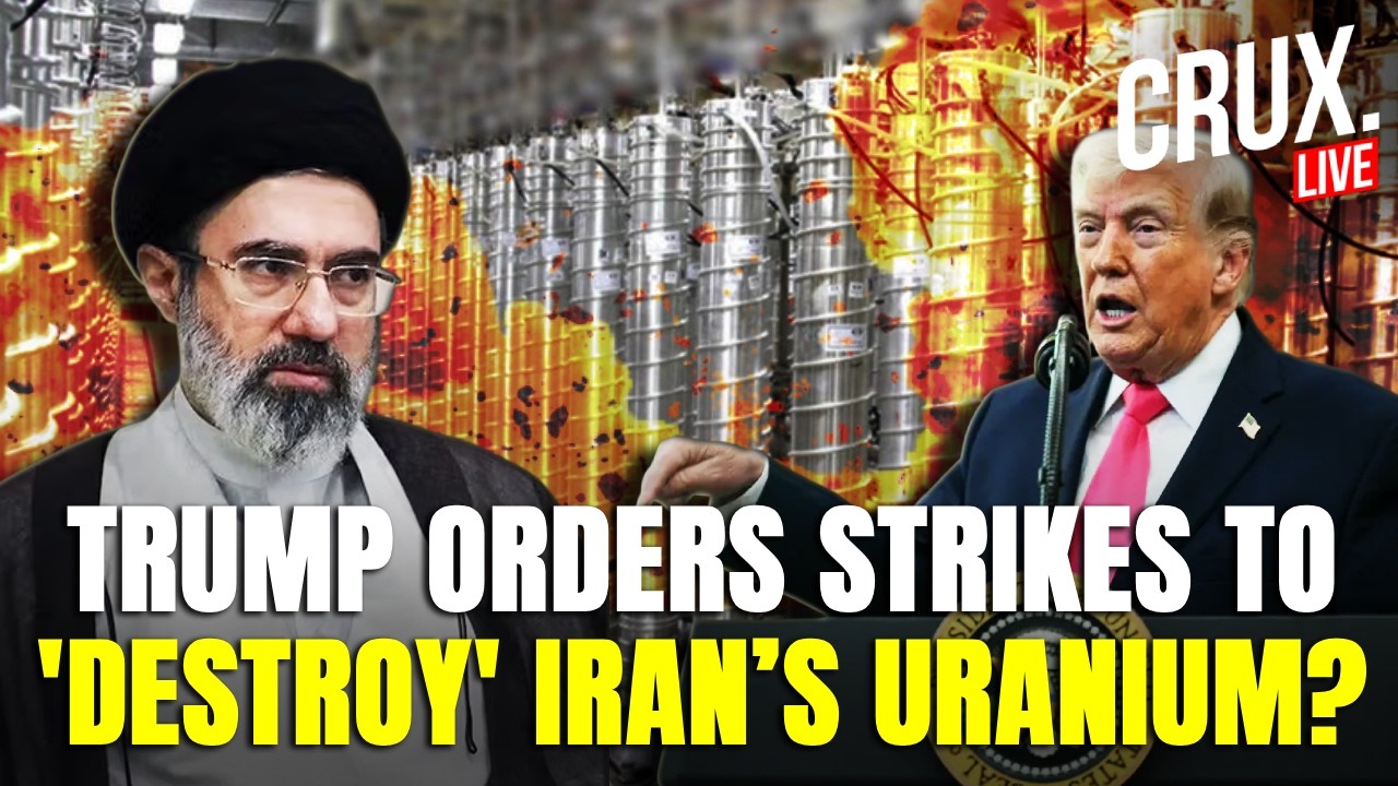 LIVE | Trump Vows US Will &lsquo;Seize And Destroy&rsquo; Iran&rsquo;s Highly Enriched Uranium Stockpile | Nuclear