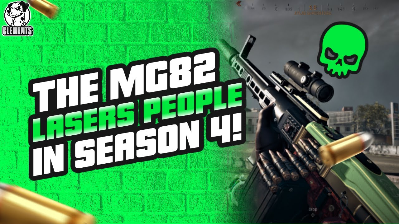 the MG82 LMG is a LASER BEAM 🟢 in WARZONE SEASON 4! BEST MG82 CLASS SETUP! *READ DESCRIPTION*