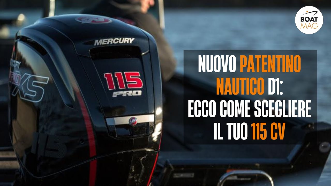 Il motore TOP per il patentino nautico: com'è fatto un 115 cv e come sceglierlo