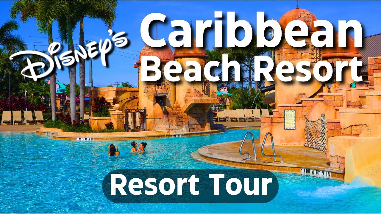 Disney's Caribbean Beach Resort: Relaxing Walkthrough Tour