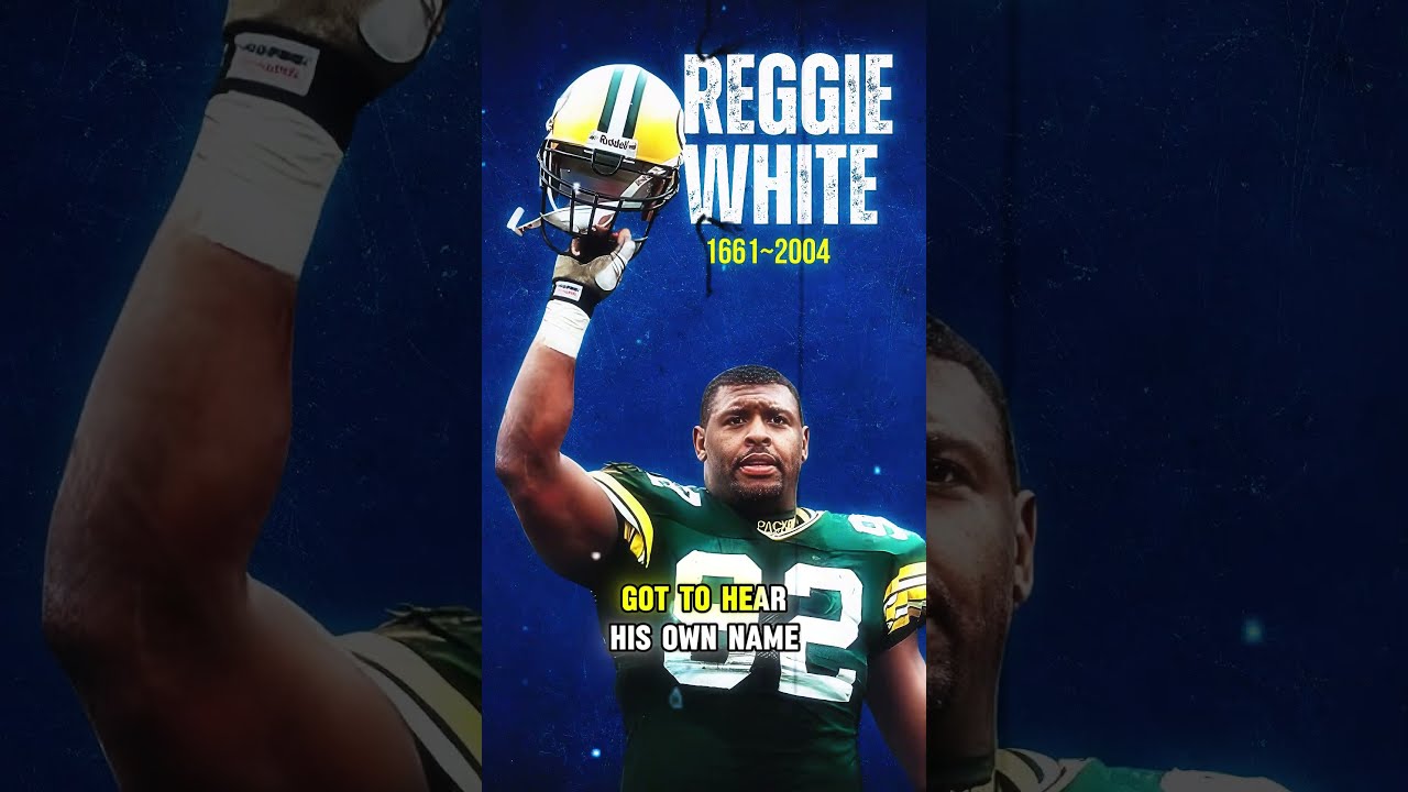 He Died Before He Heard His Name Called Into the Hall of Fame #reggiewhite #nfl #shorts