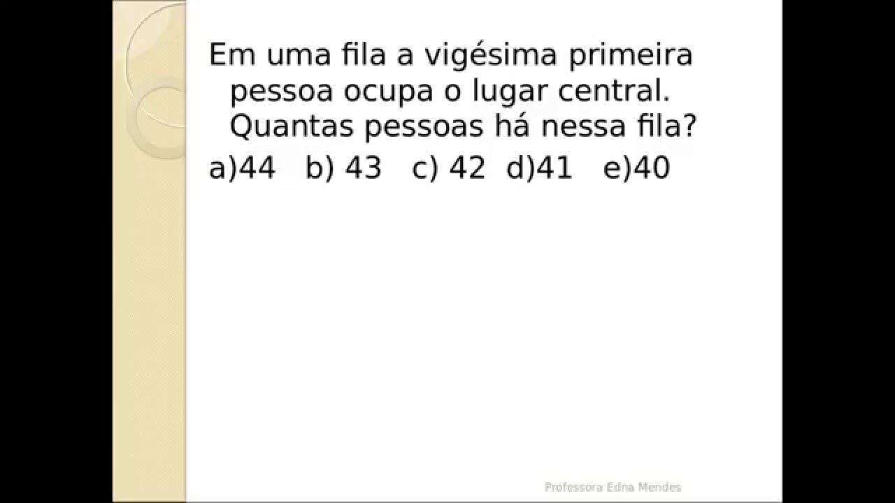Racioc&iacute;nio L&oacute;gico Quantitativo - Quest&atilde;o 1