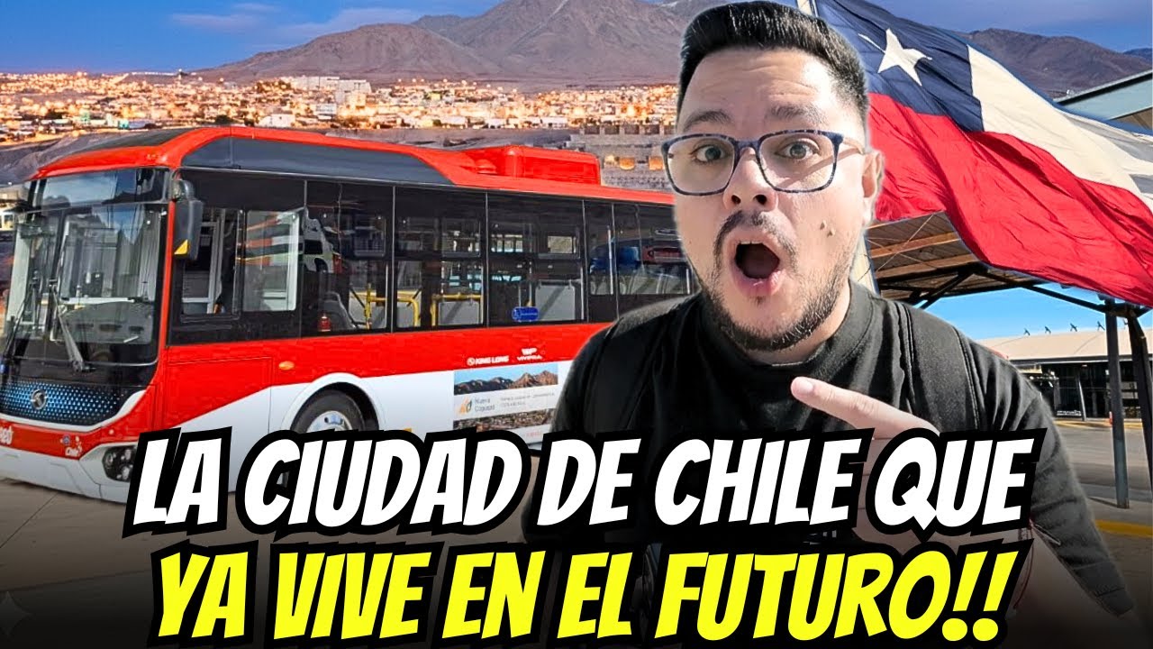Viajé a la primera ciudad 100% eléctrica del continente… y está en CHILE 🇨🇱