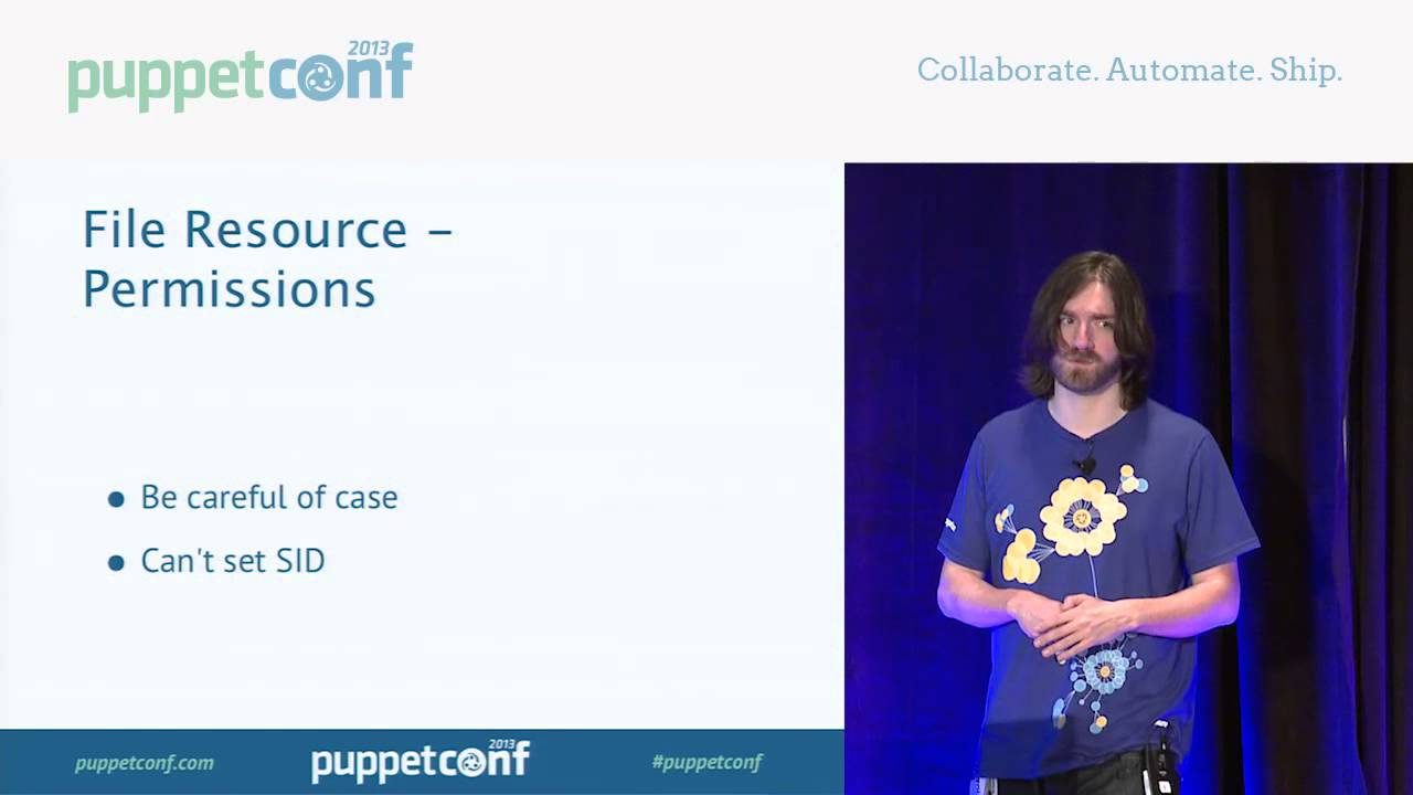 Managing Windows with Puppet - PuppetConf 2013