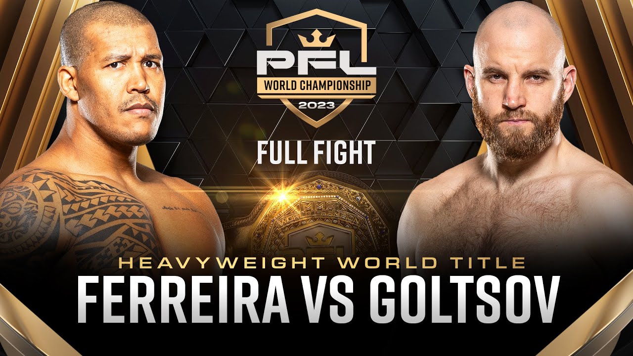 Renan Ferreira vs Denis Goltsov (Heavyweight Title Bout) | 2023 PFL Championship