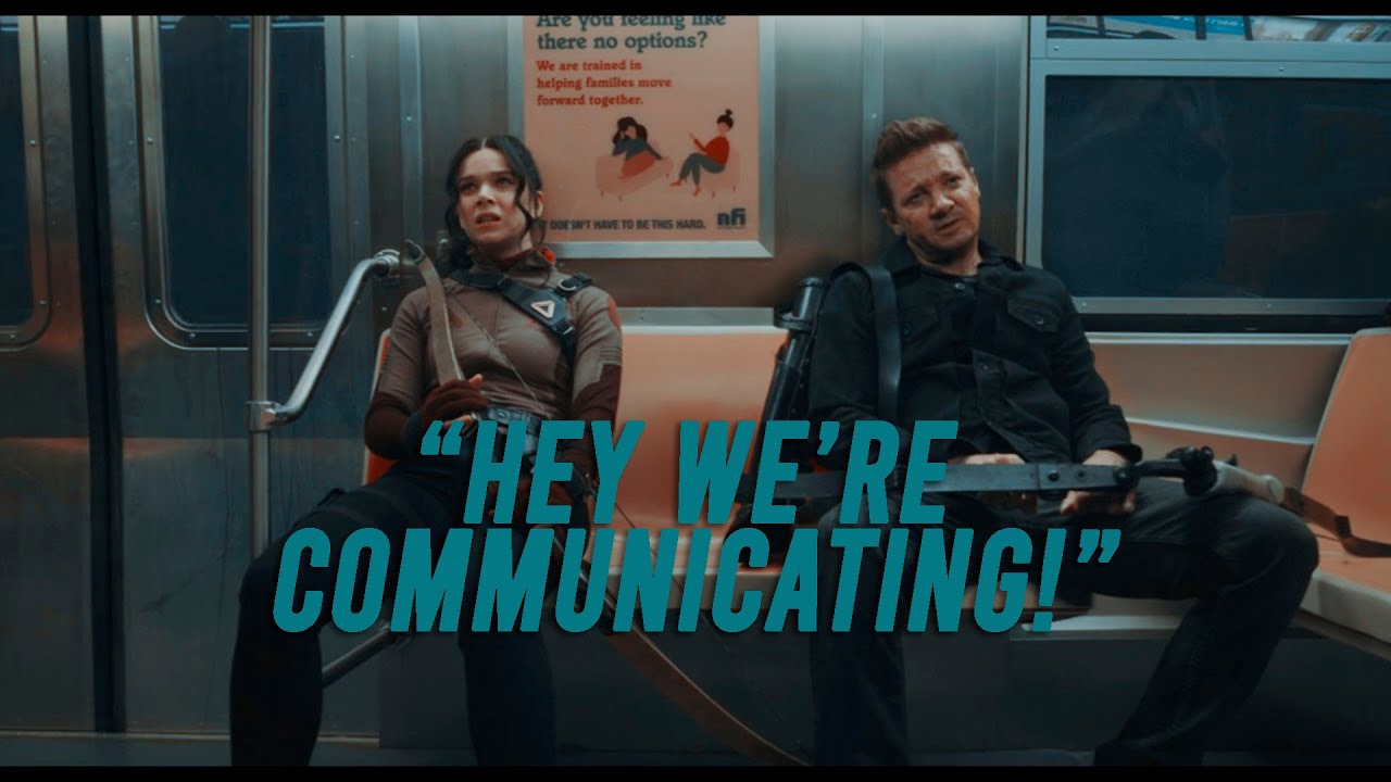 Hawkeye and Kate Bishop being chaotic (but funny) partners #humor