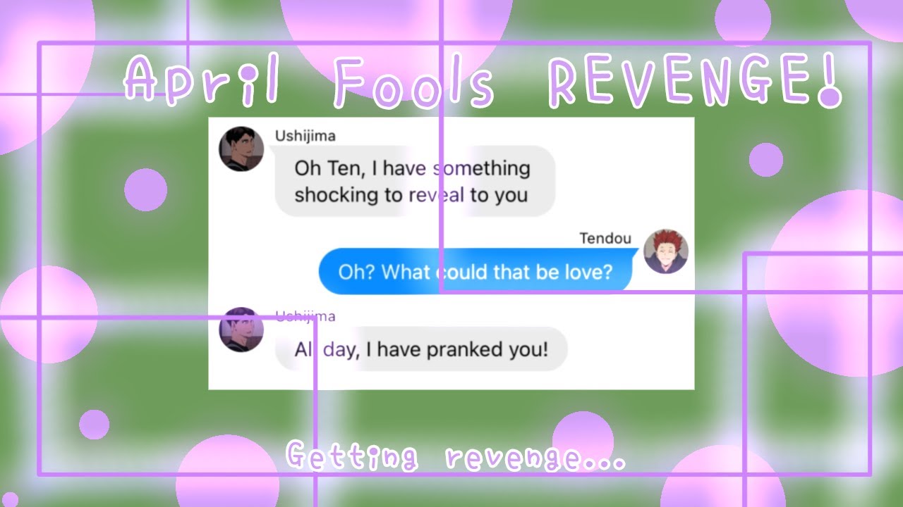 | APRIL FOOLS REVENGE! GONE, OKAY? | CHALLENGE | SAKUATSU, YAKULEV, IWAOI, USHITEN + TSUKIYAMA |
