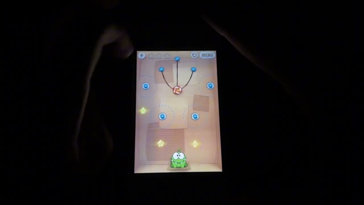 Cut The Rope - 1% skill, 99% rage