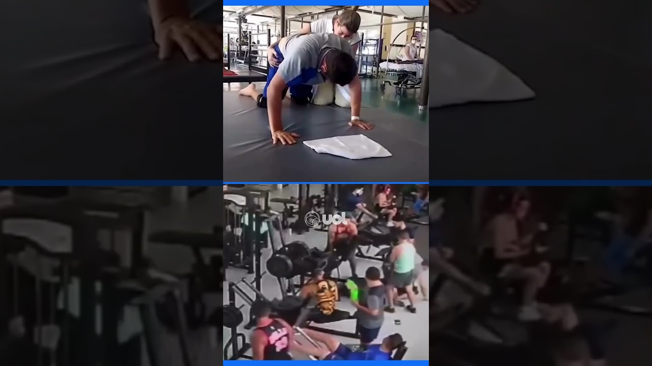 Homem que sofreu acidente em academia engatinha pela primeira vez na fisioterapia