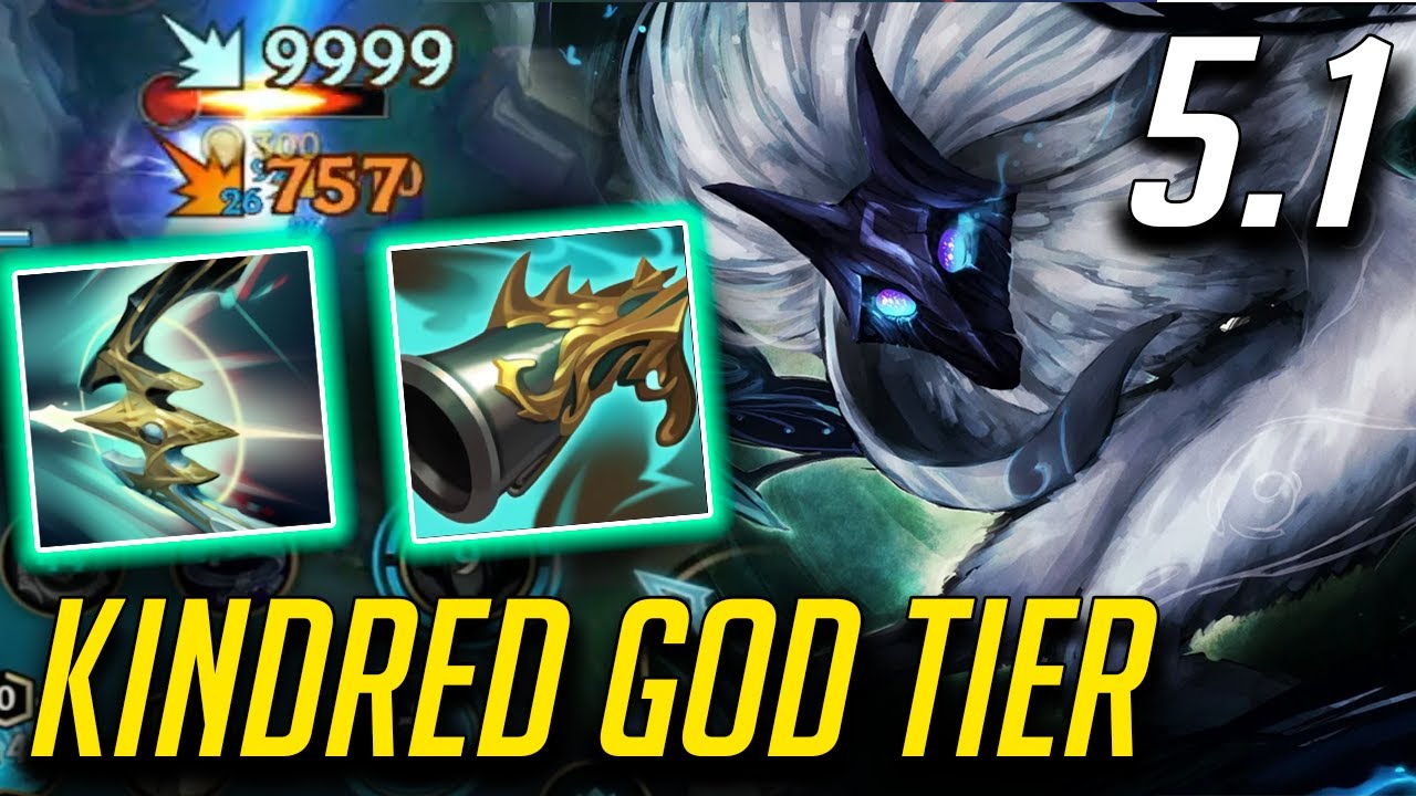 WILD RIFT KINDRED TERMINUS NEW BROKEN ITEM BUILD - LET ME COOK!