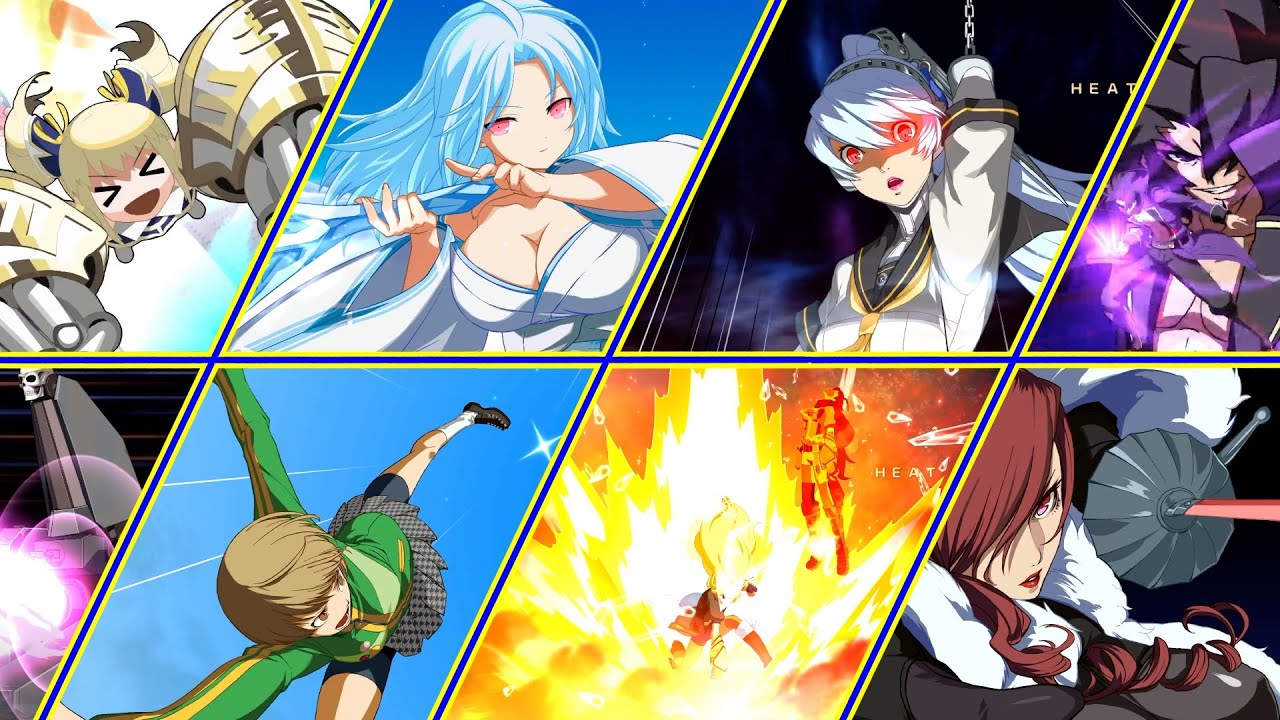 All Astral Finishes : BlazBlue Cross Tag Battle