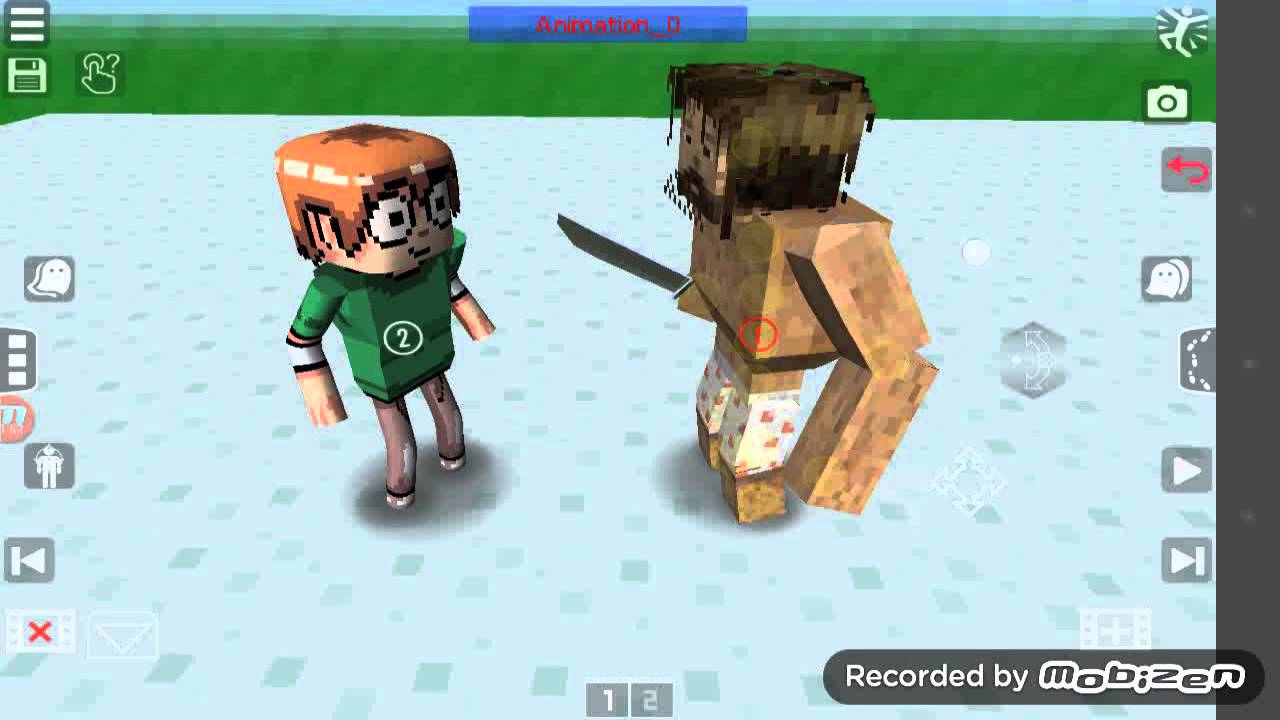 Character animation in Animate It (mobile app)