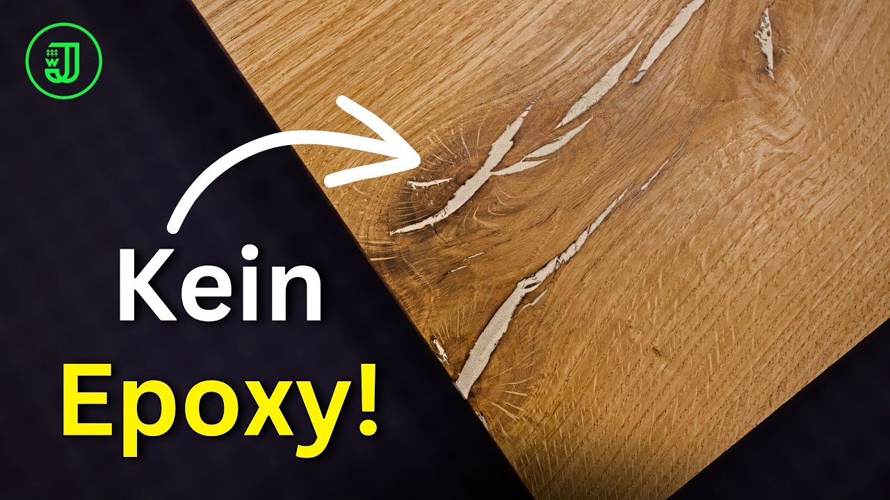 5 EURO BAUMARKT Geheimtipp: Dieser HOLZF&Uuml;LLER ist besser als EPOXY! | Jonas Winkler