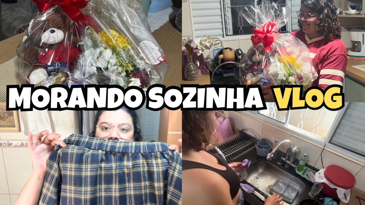 Morando sozinha: Presente do Namorado, SHEIN, Comprinhas e Tarot 