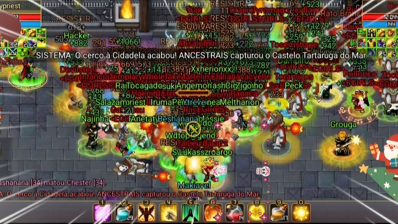 ATAQUE AO CASTELO T5 - BANANEIROS/ANCESTRAIS X EGIRLS | A reparação histórica | WARSPEAR ONLINE