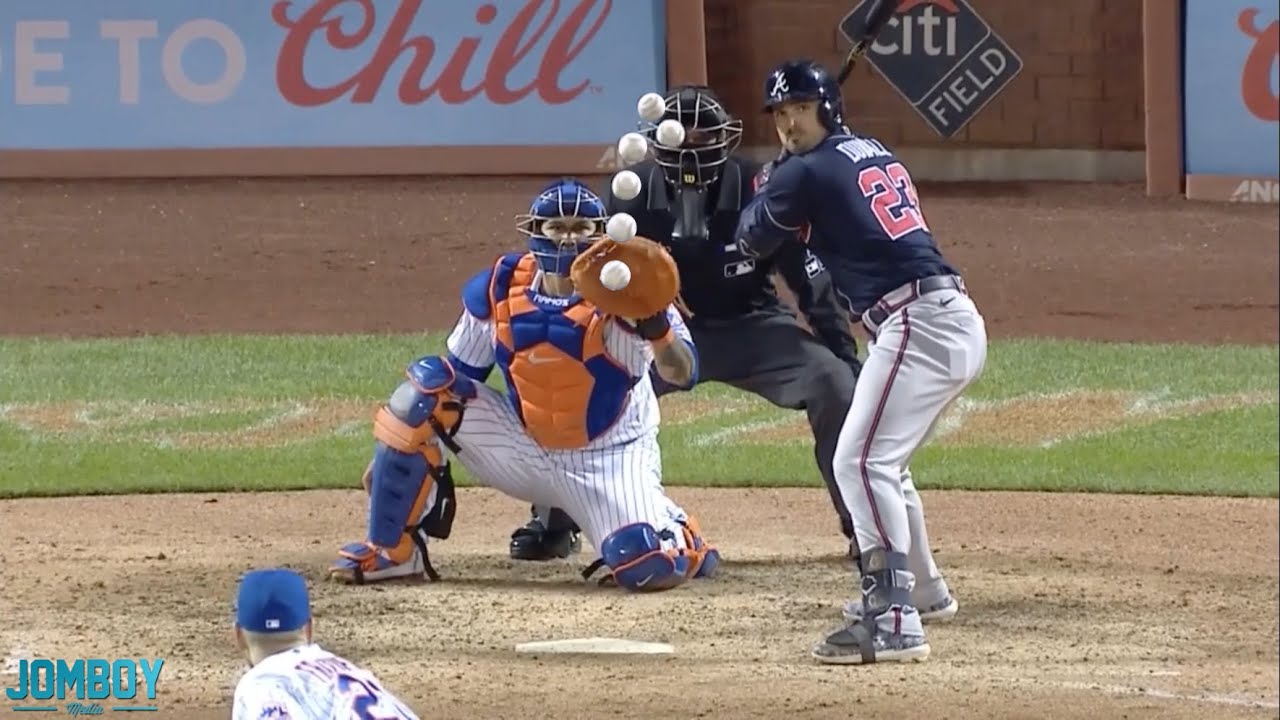 Todd Frazier gets his first strikeout on a 55 mph knuckleball, a breakdown